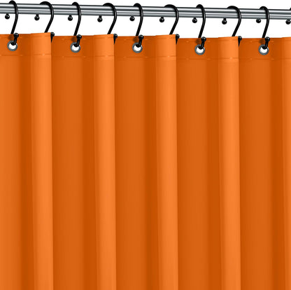 No Smell Shower Curtain Liner 72x72 White - PEVA Plastic Shower Curtain for Bathroom, PVC-Free Waterproof Shower Liner with Metal Grommets and Magnet-Weighted Bottom Hem - Washable Inner Liner