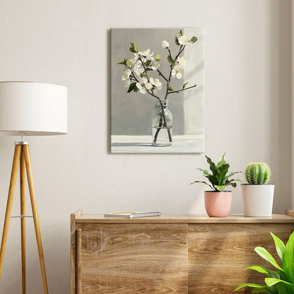 Floral Canvas Wall Art Bathroom Wall Art Pictures Wall Decor Home Decor Wall Decor for Bedroom Livingroom 12x16 Inches