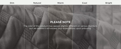 Quilts Queen Size - Grey Bedspreads Queen Size with Basket Weave Pattern, Soft Quilt Bedding Set, Lightweight Comforter Set Coverlet for All Seasons with 2 Pillow Shams (90" x 96") | Skin-Friendly Soft, All-Season Comfort, Breathable